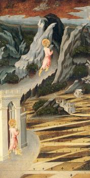 喬瓦尼 迪 保羅 Saint John the Baptist Entering the Wilderness